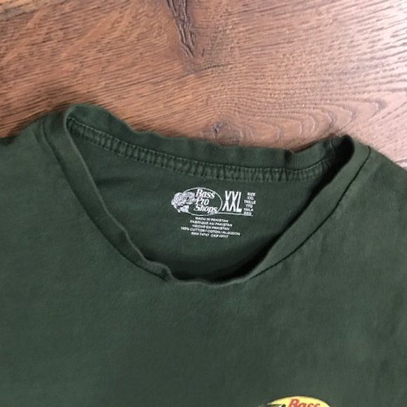Bass Pro Shop Dark Green TShirt - Picture 4 of 6